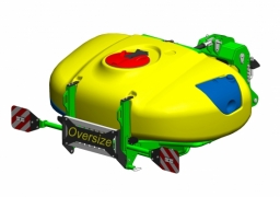 Tank zum Ausbringen von Flüssigdünger 1100L (montiert)