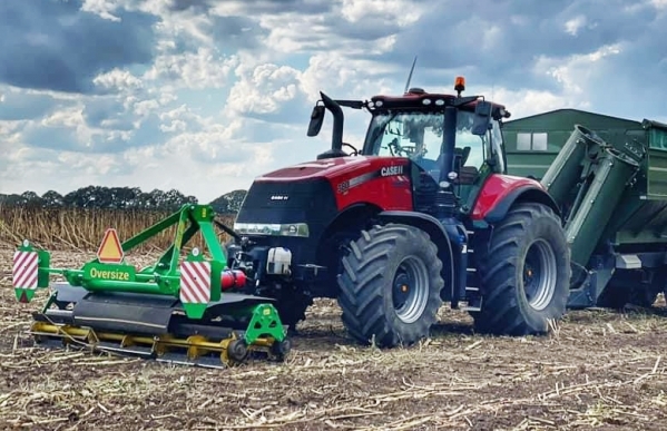Schredderfür Ernterückstande production Veles Agro HIT 3