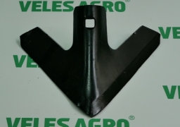 Gaensefuss des Grubbers 220 mm s-4mm, aus dem borhaltigen Stahl von Veles Agro