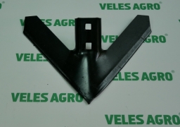 Gaensefuss des Grubbers John Reere 300 mm, aus dem borhaltigen Stahl von Veles Agro