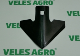 Gaensefuss des Grubbers 150 mm s-4mm, aus dem borhaltigen Stahl von Veles Agro