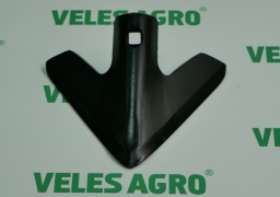 Gaensefuss des Grubbers 175 mm s-4mm, aus dem borhaltigen Stahl von Veles Agro