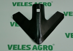 Gaensefuss des Grubbers 200 mm s-4mm, aus dem borhaltigen Stahl von Veles Agro