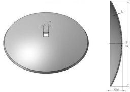 Scheibe der Scheibeneggen Krasnjanka glatt borhaltig von Veles Agro