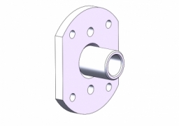 BRACKET (WHEEL RACK)
