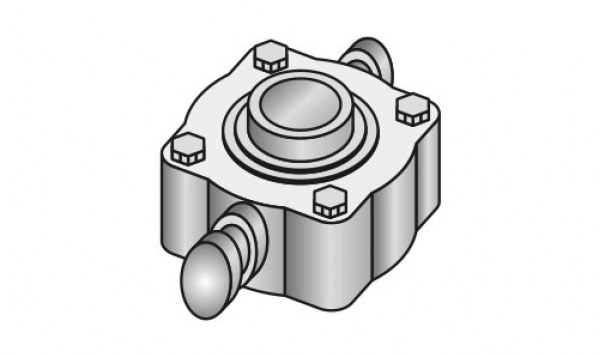 Lagergeh?use der Scheibenegge BDT komplett von Veles Agro