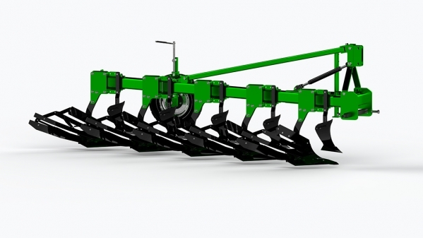 Plow paticipatory mounted PNVB 5‒40 with adjustable width