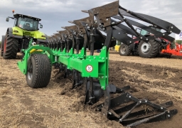 semi-mounted reversible plow