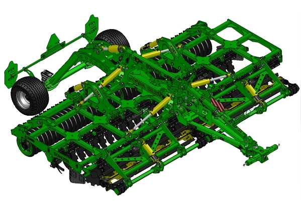 KRONOS 5 Compact disc harrow with knife rollers