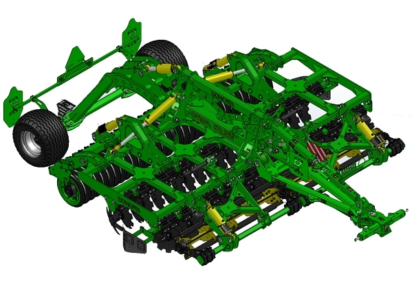 KRONOS 4 Compact disc harrow with knife rollers