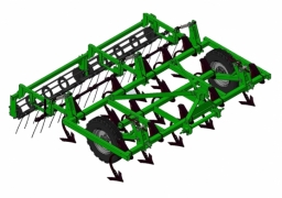 Mounted cultivator KPGn 3