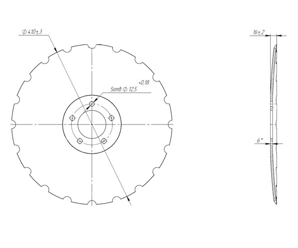 Disk Kverneland Accord