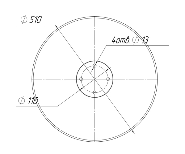 Plain disk Pottinger