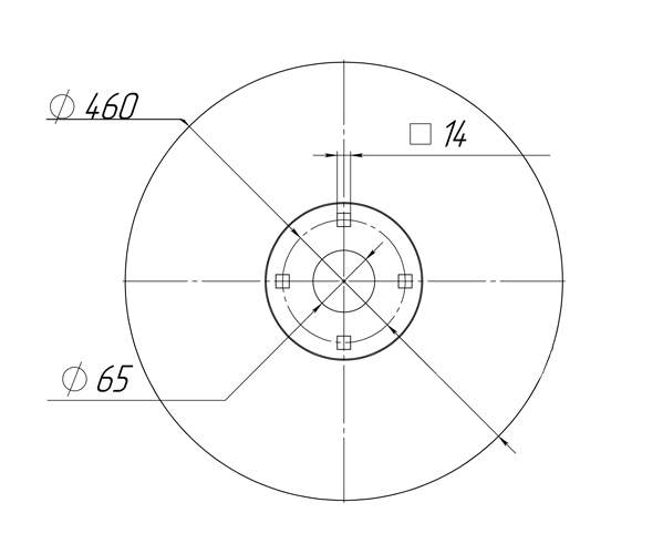 Plain disk subsoiler Ecolo Tiger