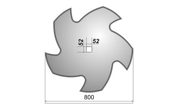Quivogne front Disk of Veles Agro