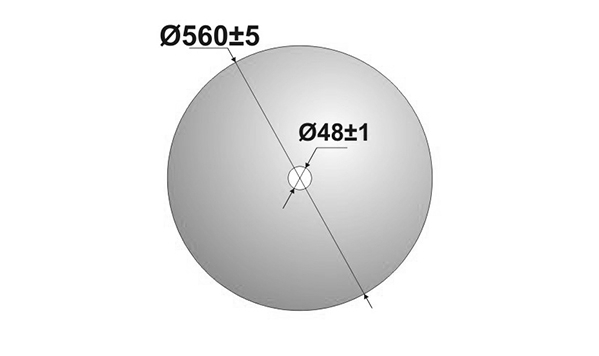 John Deere plain disk of veles agro (analogue)