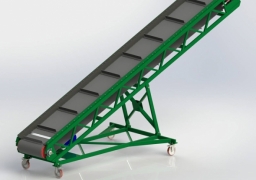 Stationary belt conveyors