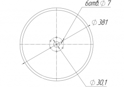 Notched disk Bellota 1981‒15