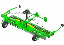 PERSEUS 6 single-disc seeding complex (with HERMES hopper carrier)