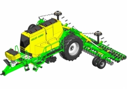 PERSEUS 8 Single-Disc Seeding Complex (Trailed, one-piece frame)