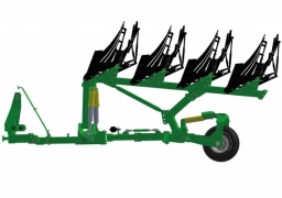 PONP 4‒40+ REVERSIBLE PLOUGH (SEMI-MOUNTED) WITH SKIMMER