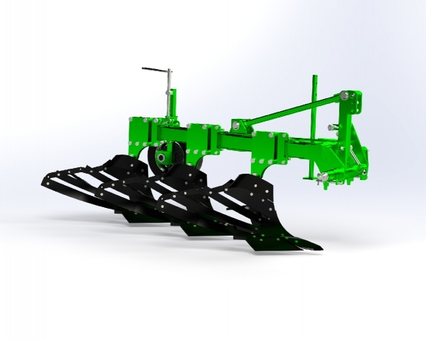Plough three-body hinged PNV 3‒35 with adjustable width