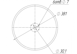 Notched disk Bellota 1981‒15