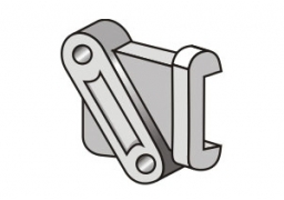 Holder to plow coulter depleted PNCHS assembly Veles Agro