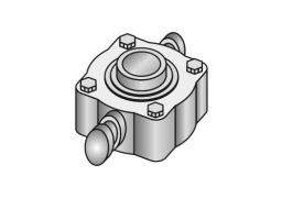 Bearing housing Harrows BDT assembly Veles Agro