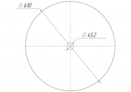 Plain disk Sunflower (original)