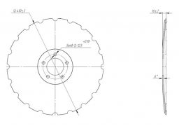 Disk Kverneland Accord
