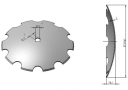 Disc harrow at John Deere