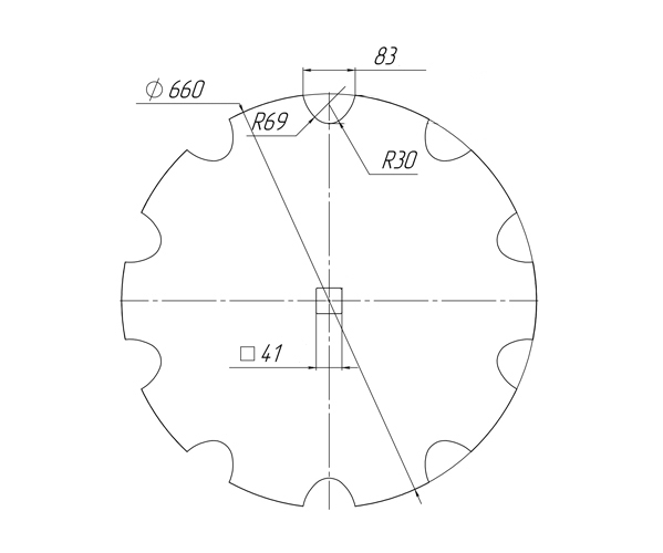 Notched disk NIAUX Gregoire Besson