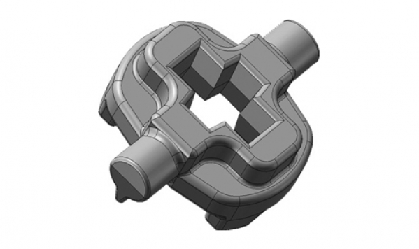 The insert damper on the drill SZ 3.6 cast Veles Agro