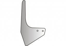 Boron steel scuffle knife cultivator KRN right