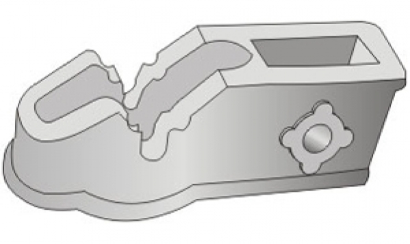 Side bracket for KRN cultivator