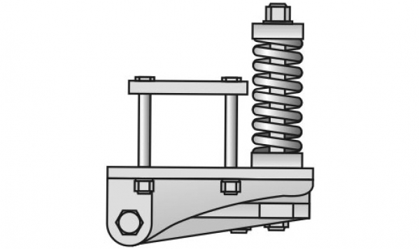 Bracket working body cultivator KPE assembly