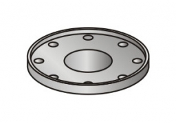 Flange working body harrows PD