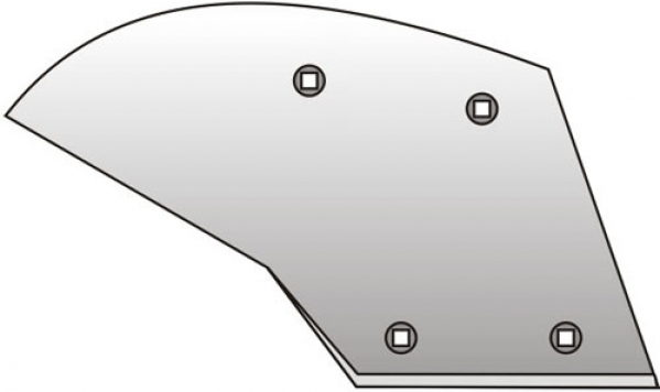 Mouldboard wing for a plough Veles Agro