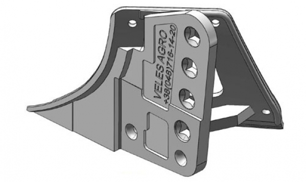 Cast plowshoe for PLN mouldboard plough Veles Agro