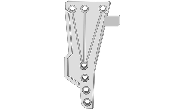 Plough stilt PLV Veles Agro