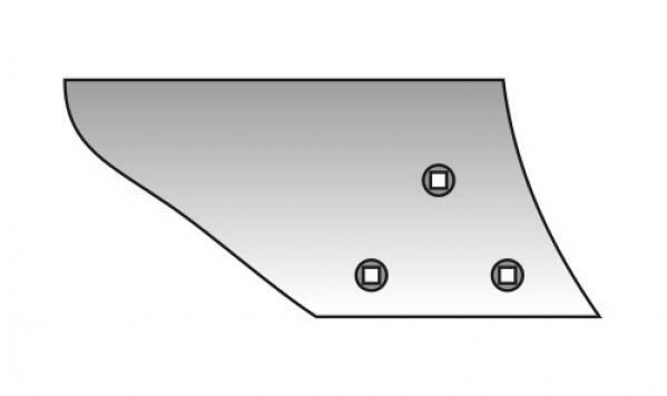 Skim coulter mould for mouldboard plough Veles Agro