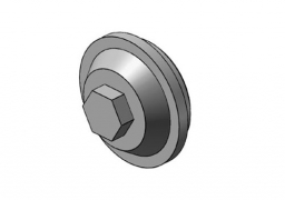 Housing cover turbo drive