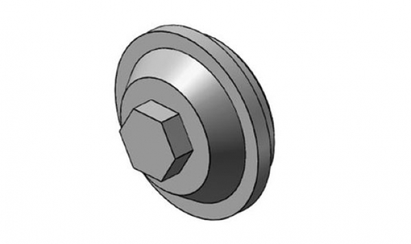 Housing cover turbo drive