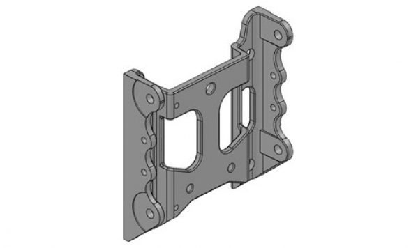 Mounting bracket of disc for air seed drill SPM-8 Veles Agro