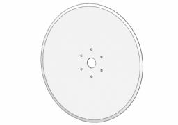 Vomer disc without hub BOR (for 6 rivets new sample)