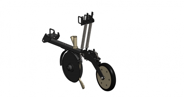 Drill’s coulter assembled SZM Veles Agro