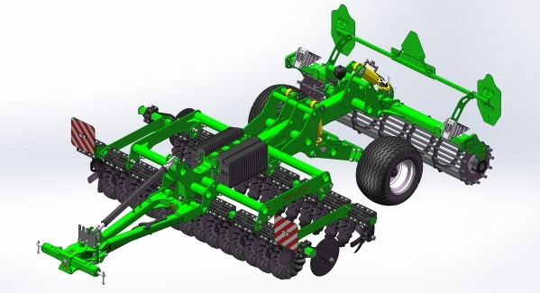 КОМПАКТНА ДИСКОВА БОРОНА KRONOS 3