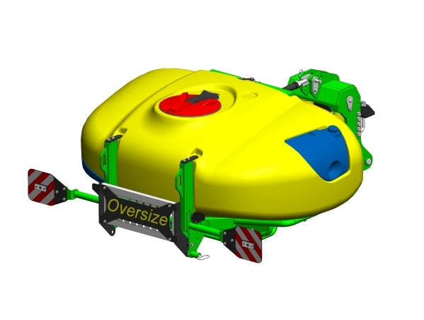 Ємність для внесення рідких добрив 1100L (навісна)