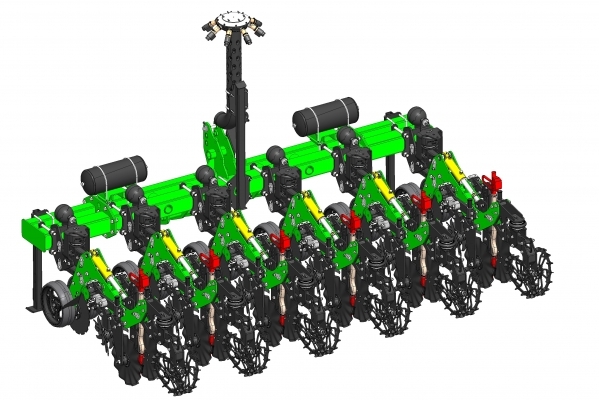 АГРЕГАТ СМУГОВОГО ОБРОБІТКУ ҐРУНТУ STRIP-TILL HERCULES 6